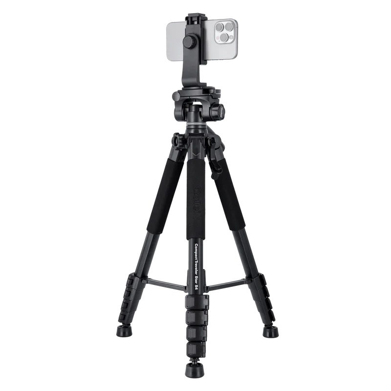 Stativ I Aluminium I Compact Traveler Star S4
