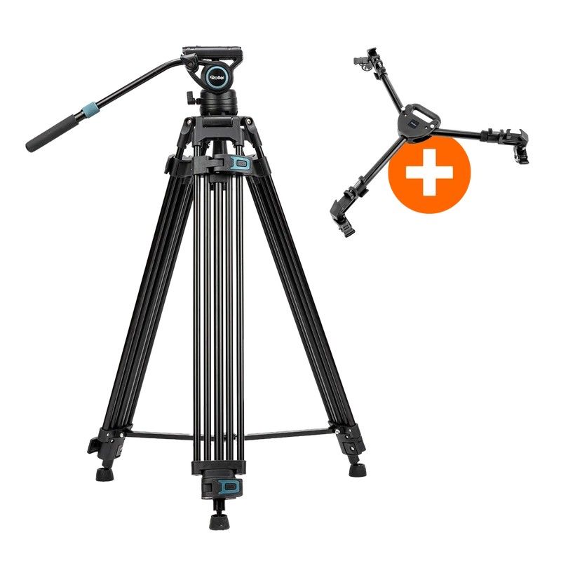 Bundle V9i Videostativ + Universal Stativ Dolly