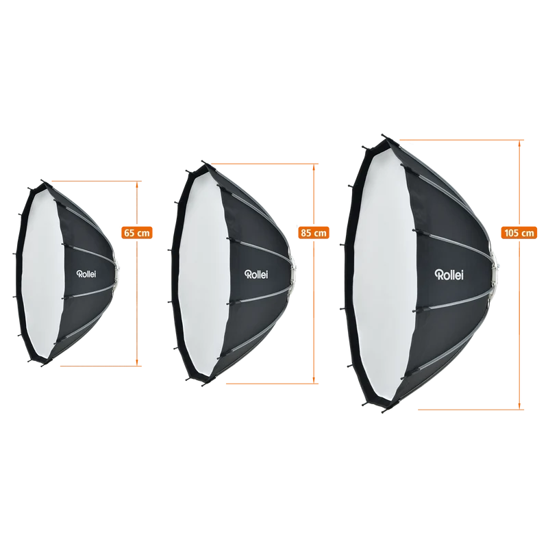 Beauty-Dish I mit Klick-Mechanismus I versch. Größen