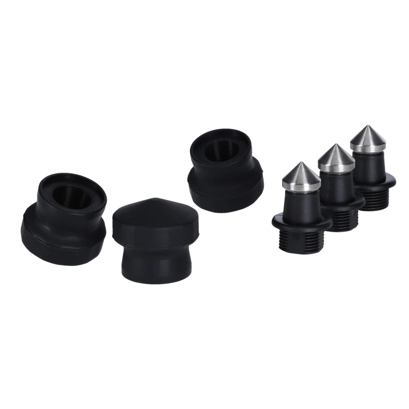 3er Set Gummifüße + Spikes C5i Carbon