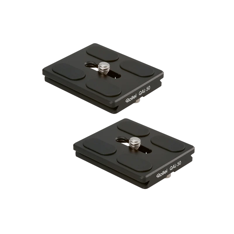 Schnellwechselplatte | Doppelpack | QAL-50 | Arca-Swiss